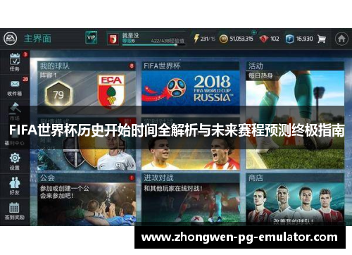 FIFA世界杯历史开始时间全解析与未来赛程预测终极指南 FIFA世界杯历史开始时间全解析与未来赛程预测终极指南